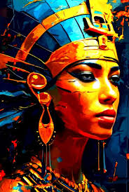 Golden Pharaoh Portrait