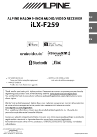 Once you have everything connected your screen will have the controls for your chosen. Alpine Ilx F259 Owner S Manual Pdf Download Manualslib