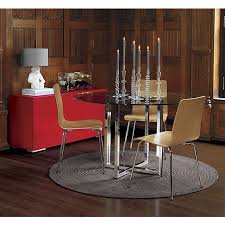 Silverado Round Dining Table In Dining Tables Cb2 Modern Dining Table Round Table And Chairs Dinning Room Design