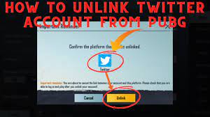 How To Unlink Pubg Account From Twitter How To Unlink Any Social Media Accounts In Pubg Mobile Youtube