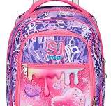 SJ Gang Trolley Scuola Jack 3 Ruote, Rosa, Sphere Full Girl, 3 in 1, Triplo  Uso, Zaino Con Carrello Sganciabile, Tasca Porta Borraccia e Crossover ...