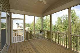 Your private balcony or patio opens up your world to the great outdoors. Birchwood Floorplan Screened In Porch With Ceiling Fan And Vaulted Ceiling Royal Oaks Homes Www Royaloakshomes Com New Home Builders Screened In Porch Home