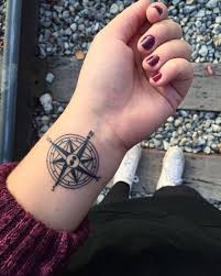 What does compass tattoo symbolize? Compass Tattoo Small Wrist Foto Kolekcija