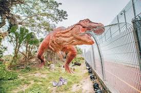 Warna rambu (safety sign) k3 : Menembus Waktu Di Changi Jurassic Mile Travel Journal