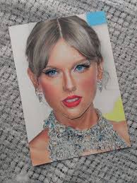 My pencil drawing of Taylor Swift.