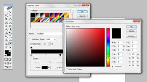 Use the color bucket or gradient tool to create a background color. How To Create New Gradient In Photoshop Youtube