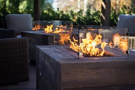 It offers an upscale setting to create the perfect outdoor living space. Hot Trend Outdoor Fireplaces Fire Pits Rise In Popularity Orange County Register