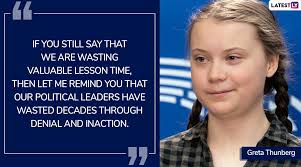 Гре́та тинтин элеонора э́рнман ту́нберг (швед. Greta Thunberg Quotes That Will Make You Take A Hard Look At Climate Change And The State Of Planet Earth Latestly