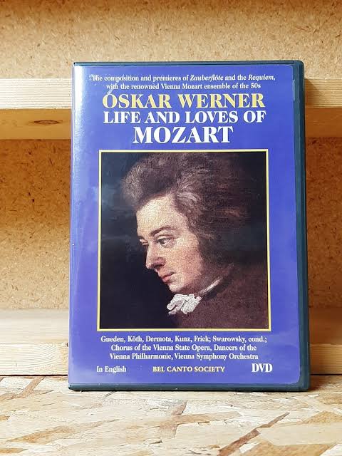 LIFE AND LOVES OF MOZART DVD Oskar Werner BEL CANTO SOCIETY