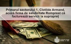 Clotilde armand, primarul sectorului 1, solicită romprest refacturarea serviciilor prestate de companie în ultima perioadă. Primarul Sectorului 1 Clotilde Armand AcuzÄƒ Firma De Salubritate Romprest CÄƒ FactureazÄƒ Servicii La SuprapreÈ› Romprest Or Mai Fi Una DouÄƒ StrÄƒzi Cu Sens Unic Pe Care S A Trecut O SingurÄƒ