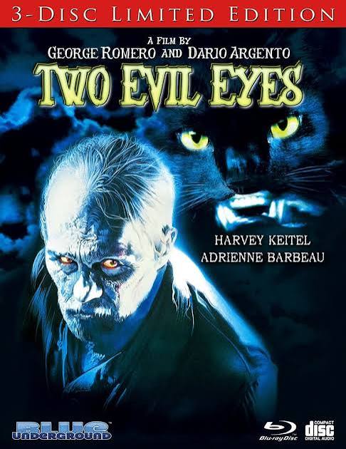 Two Evil Eyes (Blue Underground 3 Disc Limited Edition) (Blu-Ray)