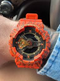 This is definitely a classic dragon ball z casio watch. My Childhood In A Watch Thank You G Shock Dragon Ball Z Special Edition Gshock