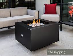 The tank cover also functions as a side table for a convenient and unique addition to any outdoor space. Square Hidden Propane Tank Fire Pit Denver Creative Living