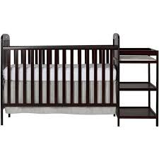 Dream On Me Anna 4 In 1 Full Size Crib And Changing Table Combo Cherry Crib And Changing Table Combo Cribs Convertible Crib