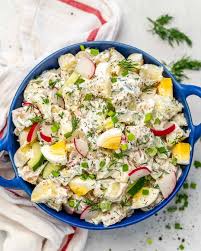 I personally think that potato salad is just kind of bland and uninteresting without egg, but if you feel otherwise, feel. Healthy Potato Salad Recipe No Mayo Healthy Fitness Meals