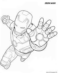 Avengers coloring pages are featured on 4 main characters iron man, hulk, captain america, thor, and with avengers: Iron Man From The Avengers Coloring Pages Printable