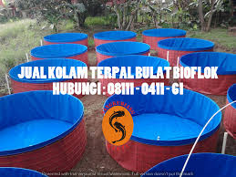 Jual Kolam Terpal Bulat Bioflok Di Jambi Hub 08111041161