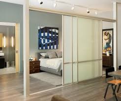 40 Stunning Sliding Glass Door Designs For The Dynamic Modern Home Bedroom Divider Apartment Room Sliding Room Dividers