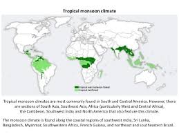 Biomes In The United States Map Image Result For Monsoon Forest Map Forest Map Tropical Climate Biomes