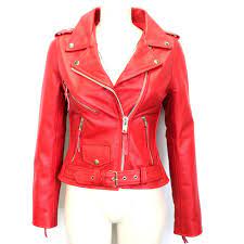 Image Result For Red Leather Jacket Womens Leather Jackets Women Red Jacket Leather Red Leather Jackets Women