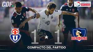 Head to head statistics, goals, past matches, actual form for primera division. Universidad De Chile 1 1 Colo Colo Campeonato Afp Planvital 2019 Fecha 13 Cdf Youtube