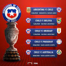 Junto con argentina, bolivia, uruguay y paraguay, el cual se desarrollará en el país vecino, en las ciudades de buenos aires, córdoba, mendoza y santiago del estero. El Fixture De La Seleccion Chilena En La Copa America 2021 Partidos Fechas Y Estadios Goal Com