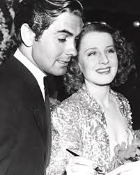 KATHARINE HEPBURN, CHARLES BOYER GOWNS BY BERNARD NEWMAN 1935