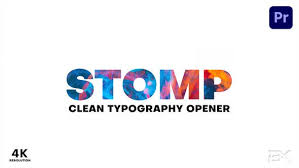 Stomp typography is a striking premiere pro template. 98 Stomp Video Templates Compatible With Adobe Premiere Pro