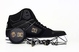 Black And Gold Dc High Tops Dc Spartan High Skullcandy Black Gold By Subliminal Skateshop Amsterdam Via Flickr Dc Sneaker Sneakers Top Sneakers
