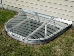 Optional 24″ x 24″ hinged access/escape door add $150. Polycarbonate Window Well Covers Crystal Clear