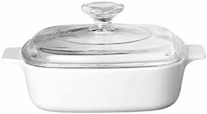 Find great deals on ebay for corningware glass pot. Amazon Com Corningware 1 Litre Pyroceram Glass Classics Square Casserole White Kitchen Dining