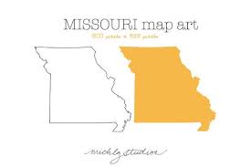 Vector Png Missouri Map Digital Clip Art State Country Etsy In 2021 Map Art Clip Art Digital Clip Art