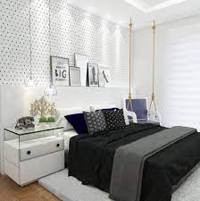 55 Modelos De Papel De Parede Para Quarto De Casal Infantil Masculino E Feminino Paredes De Quarto Quarto De Casal Simples Quarto De Casal O papel de parede para o quarto, especialmente, ganha grande atenção, já que um dos cômodos mais importantes da casa pode ter sua decoração se o seu quarto possui uma decoração mais romântica e delicada, escolha papeis de parede com estampas florais em tons neutros para uma. 55 modelos de papel de parede para
