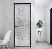 Aluminum Frosted Glass Toilet Room Doors for Sale | Modern &  Privacy-Enhancing Designs