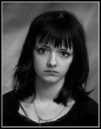 Photograph of a twelve year old girl