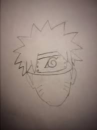 Now, see picture 2 to draw his characteristic spiky hair and then make two sets of parallel lines to mark. How To Draw Naruto 7 Steps Instructables