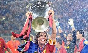 Image result for puyol champions league trophy