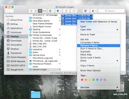 Batch Renaming Your Photos With Mac Os X Yosemite Osx Yosemite Mac Os X Yosemite Mac Os