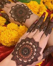 User can favorite these images and can add to the user favorite list. Simple Tikki Mehndi Design 2020