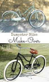 Dumpster Bike Make Over Bicycle Diy Bicycle Makeover Beach Bike