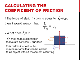 Typically friction can be distinguished into static friction and kinetic friction. How To Find The Coefficient Of Static Friction Without Mass