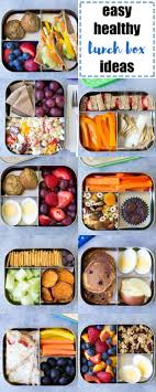 Easy Healthy Lunch Ideas For Kids Bento Box Lunchbox Ideas To Pack For School Home Or Even For Yourself Easy Healthy Lunches Healthy School Lunches Recipes