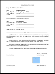 Surat biasa dan surat elektronik (email). 13 Contoh Surat Kuasa Lengkap Disertai Cara Membuatnya Lengkap