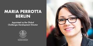 Maria Perrotta Berlin is appointed as the new Global Challenges Development  Director