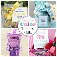 Birthday Gift Ideas For Coworker Friend Fun Color Themed Gifts Gift Basket Ideas Fun Squared Adult Birthday Gift Coworker Birthday Gifts Small Birthday Gifts