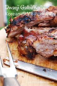 Korean Bbq Pork Ribs Recipe Pork Ribs Rib Recipes Pork Loin Recipes