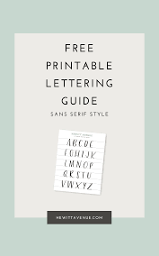 A growing library of free lettering & calligraphy resources to help you learn and improve your skills. Free Lettering Guide Easily Import Into Procreate Or Download And Print At Home Lettering Guide Learn Hand Lettering Lettering
