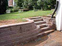 Retaining Wall Steps Landscaping Retaining Walls Retaining Wall Steps Landscaping Blocks