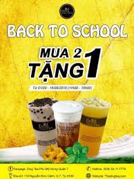 Buy 2 Get Free 1 Thức Uống Uống Tra Xanh