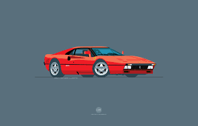 100+ ultra hd ferrari wallpapers, free to download. Wallpaper Red Auto Machine Ferrari Art Supercar Gto 288 288 Gto Ferrari 288 Gto Nik Schulz Ferrari 288gto 288gto Images For Desktop Section Minimalizm Download